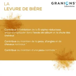 Granions Levure de bière et Zinc gélules