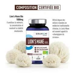 Granions Lion's Mane 1000 mg Bio gélules