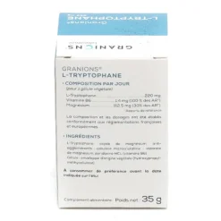 Granions L Tryptophane 220 mg gélules
