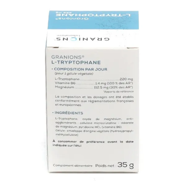 Granions L Tryptophane 220 mg gélules