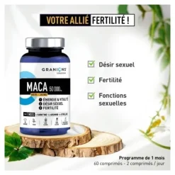 Granions Maca 50 000 mg comprimés