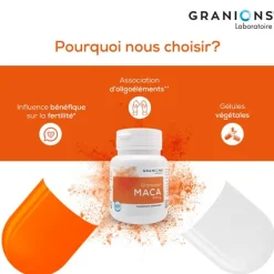 Granions Maca 375 mg gélules