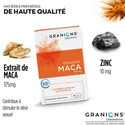 Granions Maca 375 mg gélules