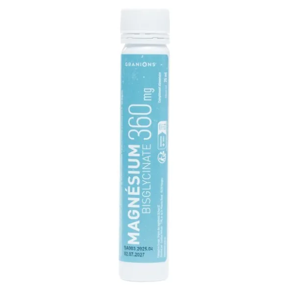Granions Magnésium bisglycinate 360 mg unidoses