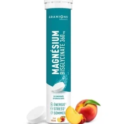 Granions Magnésium bisgycinate 360 mg comprimés effervescents