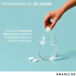 Granions Magnésium bisgycinate 360 mg comprimés effervescents