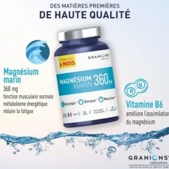 Granions Magnésium marin 360 mg comprimés