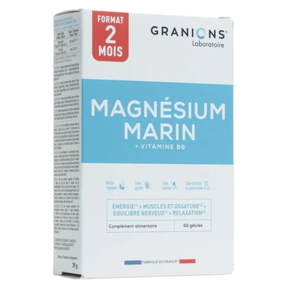 Granions Magnésium marin 200 mg gélules