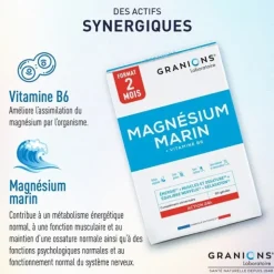 Granions Magnésium marin 200 mg gélules