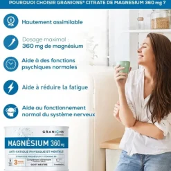 Granions Magnésium 360 mg poudre