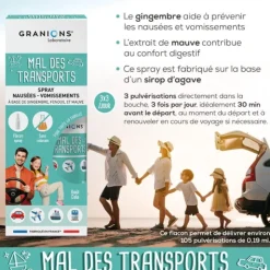 Granions Mal des transports spray