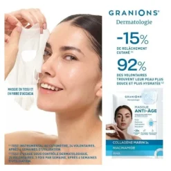 Granions Masque visage anti âge Eclat