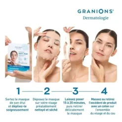 Granions Masque visage anti âge Eclat