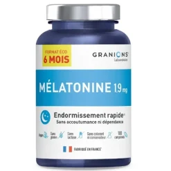 Granions Mélatonine 1,9 mg comprimés