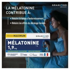 Granions Mélatonine 1,9 mg comprimés