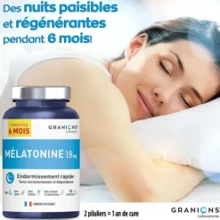 Granions Mélatonine 1,9 mg comprimés