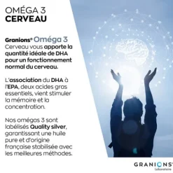 Granions Omega 3 Cerveau capsules