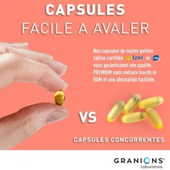 Granions Oméga 3 1000 mg capsules