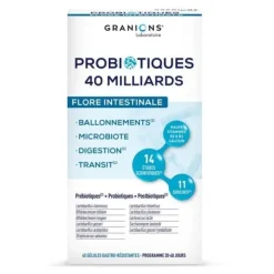 Granions Probiotiques Flore intestinale gélules