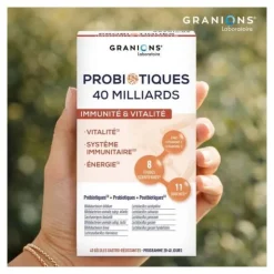 Granions Probiotiques Immunité et vitalité gélule