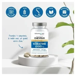 Granions Pro Keracys Cheveux Kératine 1000 mg comprimés