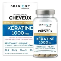 Granions Pro Keracys Cheveux Kératine 1000 mg comprimés