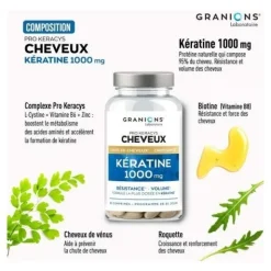 Granions Pro Keracys Cheveux Kératine 1000 mg comprimés