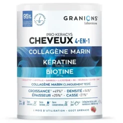 Granions Pro Keracys Collagène cheveux 4 en 1 poudre