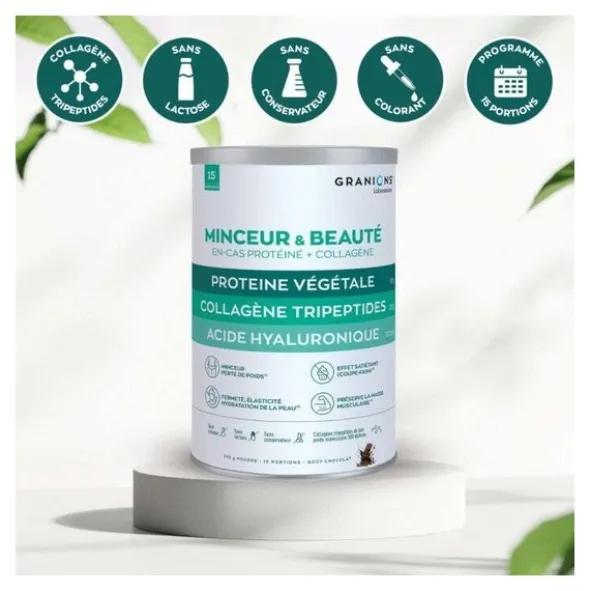 Granions Protéines végétales Minceur et Beauté poudre