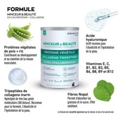 Granions Protéines végétales Minceur et Beauté poudre