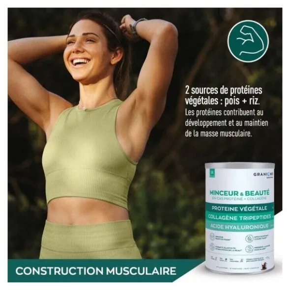 Granions Protéines végétales Minceur et Beauté poudre
