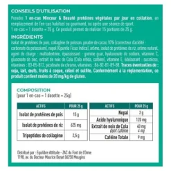 Granions Protéines végétales Minceur et Beauté poudre