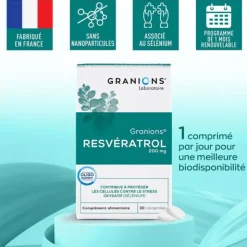Granions resvératrol 200 mg comprimés