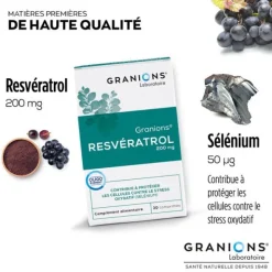 Granions resvératrol 200 mg comprimés