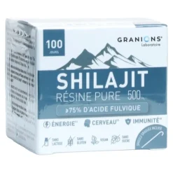 Granions Shilajit résine pure 500 mg