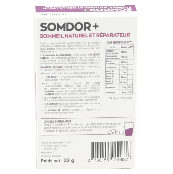 Granions Somdor+ comprimés