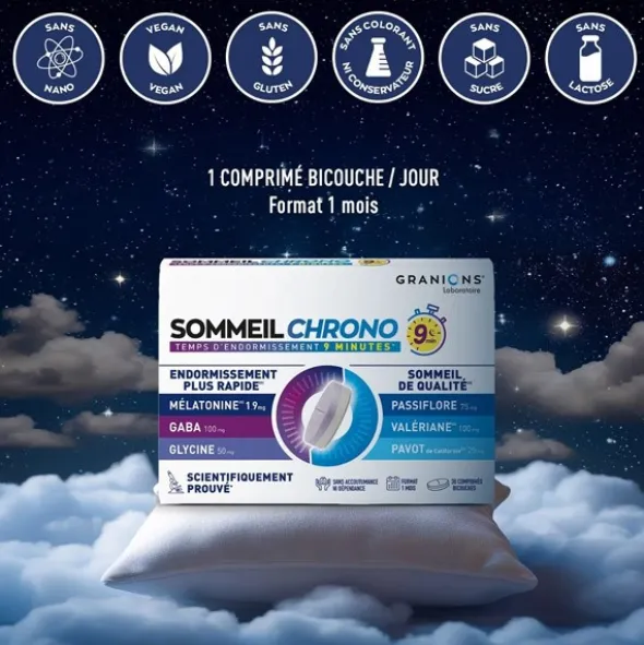 Granions Sommeil Chrono comprimés