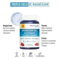 Granions Triple magnésium gummies