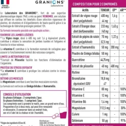 Granions Veinomix comprimés
