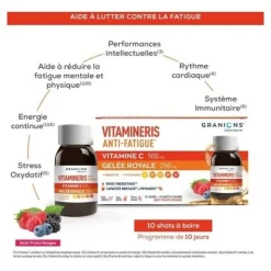 Granions Vitamineris Anti fatigue unidoses