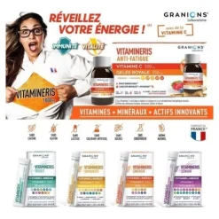 Granions Vitamineris Anti fatigue unidoses
