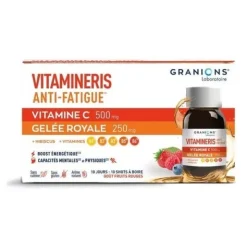 Granions Vitamineris Anti fatigue unidoses