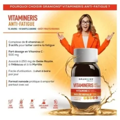 Granions Vitamineris Anti fatigue unidoses