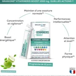 Granions Vitamineris Boost sticks