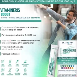 Granions Vitamineris Boost sticks