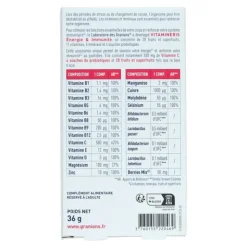 Granions Vitamineris Energie et Immunité comprimés