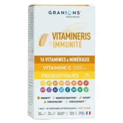 Granions Vitamineris Immunité comprimés effervescents