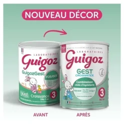 Guigoz Gest Croissance lait 3e âge