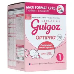Guigoz Optipro lait 1er âge