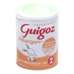 Guigoz Pelargon lait 2eme âge